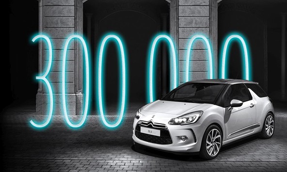 Citroën : 300.000 vozil DS3