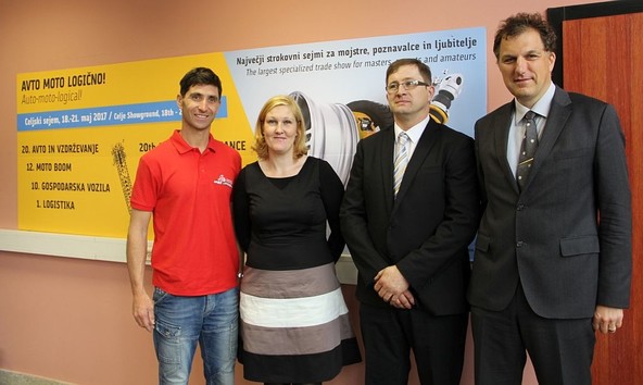 Sašo Kragelj, Renata Kosenina, Peter Caserman in mag. Robert Otorepec