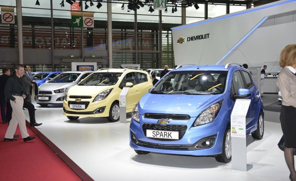 Chevrolet : Chevrolet na avtomobilskem sejmu v Parizu 2012