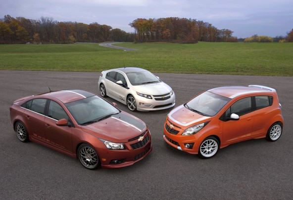 Chevrolet & SEMA Show 2010: Nove vizualne iin okolju prijazne zamisli
