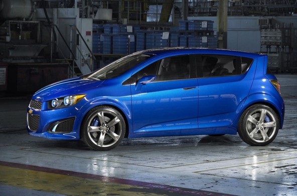 Chevrolet aveo RS concept: Poziv ameriškemu segmentu majhnih vozil