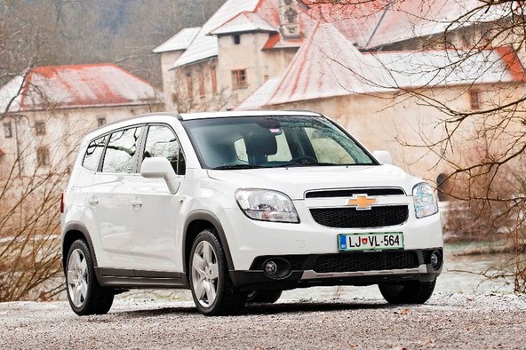Chevrolet: Orlando v Sloveniji