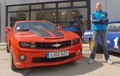 Rob Huff in njegov camaro