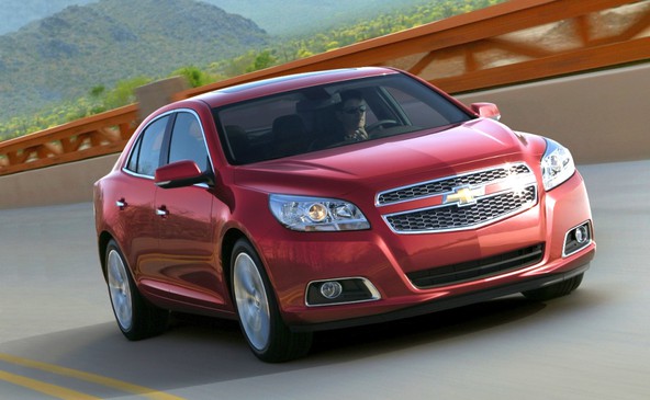 Chevrolet malibu: Evropska predstavitev