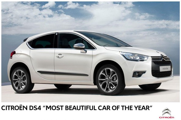 Citroën DS4: Izbran za najlepši avtomobil leta!