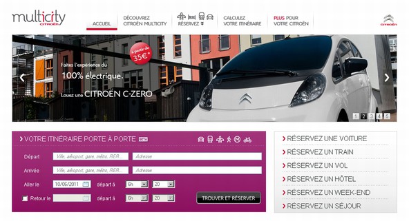 Citroën Multicity: Nova storitev izključno na elektriko