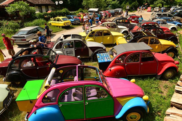 Citroen srečanje - Jezero, 'spački'