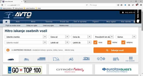 Opozorilo portala Varni na internetu: Pozor: kraja podatkov na portalu Avto.net