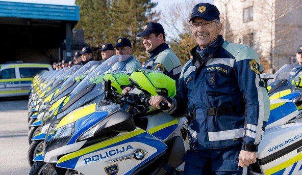 BMW R 1200 RT SF: Slovenska policija prenovila motoristični vozni park