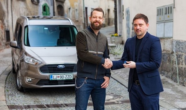 AMZS Center varne vožnje na Vranskem: Ford predstavlja nove modele gospodarskih vozil in Fiesto Active