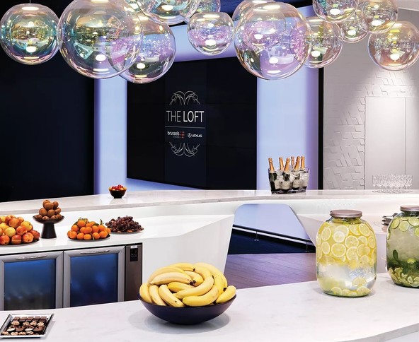 LETALIŠKI SALON PODJETIJ BRUSSELS AIRLINES IN LEXUS : »NAJBOLJŠI LETALIŠKI SALON V EVROPI«