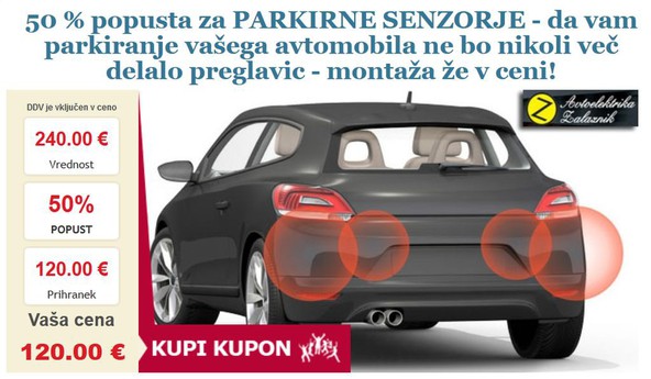 ZbitaCena.si: Imate težave z vzvratno vožnjo in parkiranjem?