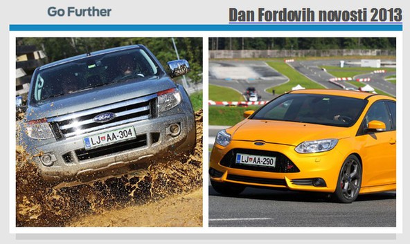 Dan Fordovih novosti 2013 - AMZS Center varne vožnje Vransko: Na ta dan vam želimo ponuditi izjemno avtomobilsko izkušnjo