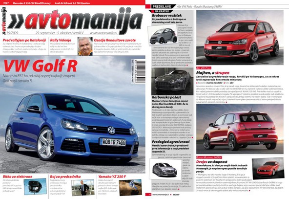 Avtomanija : Nova grafična podoba tednika