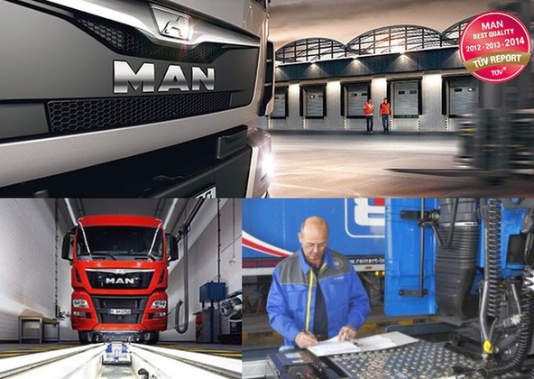 Poročilo TÜV 2014: MAN ohranja prvo mesto 