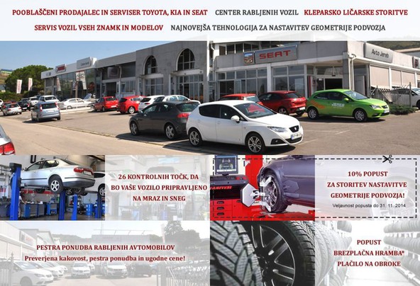 Avto Center Jereb - Izola: Ali je vaše vozilo pripravljeno na zimske razmere?
