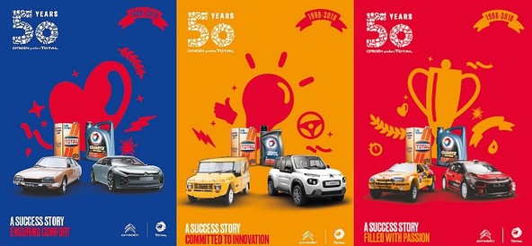 Citroën & Total : 50 LET PARTNERSTVA