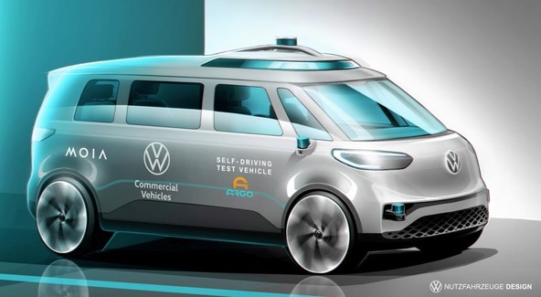 Volkswagen Gospodarska vozila & Argo AI : MOIA prvi uporabnik modela ID. BUZZ AD