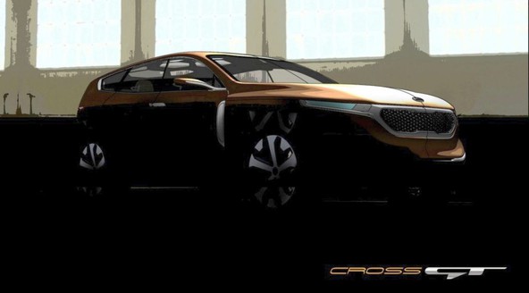 KIA: KIA pokazala skico koncepta Cross GT
