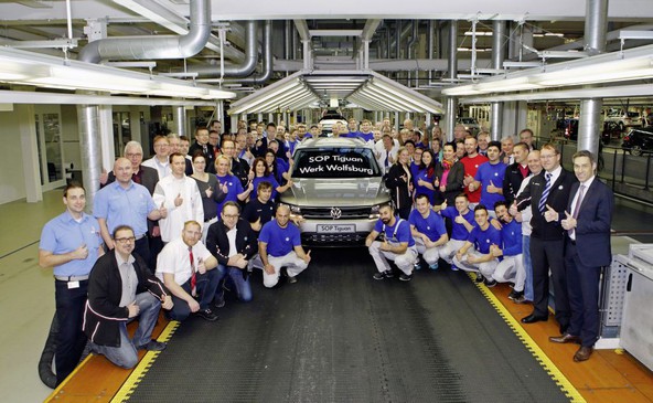 Volkswagen: Začetek serijske proizvodnje novega Tiguana