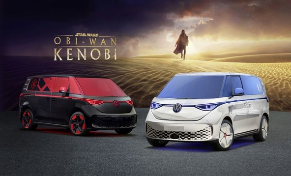 Star Wars Celebration : Volkswagen predstavil dva ID. Buzza, ki ju je navdihnil 