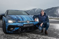 Ice Race v Zell am Seeju: Volkswagen pokazal novega Golfa R