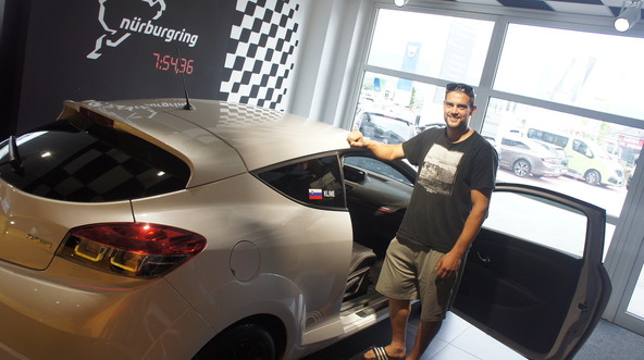 Renault & Boštjan Kline: AMBASADOR HITROSTI RENAULT SPORT