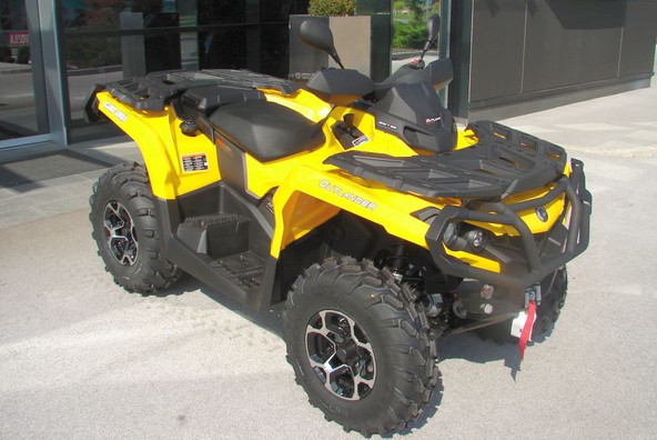 BRP CAN-AM Outlander 650 MAX XT: Že v Sloveniji!