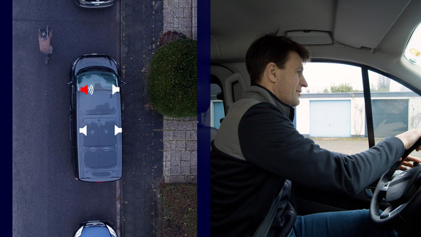 ZVOK KORAKOV IN KOLESARSKIH ZVONCEV: Ford preizkuša tehnologijo pametnega opozarjanja voznika