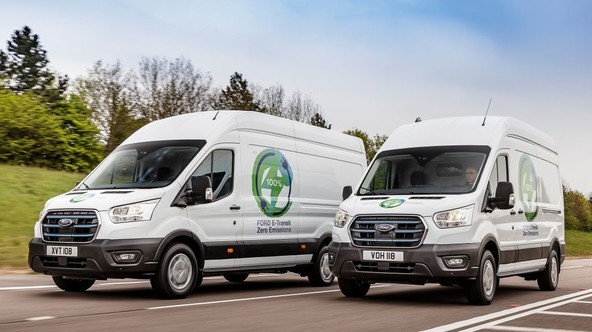 Ford E-Transit: Ford s partnerji poskusno izvaja delo z električnim dostavnikom