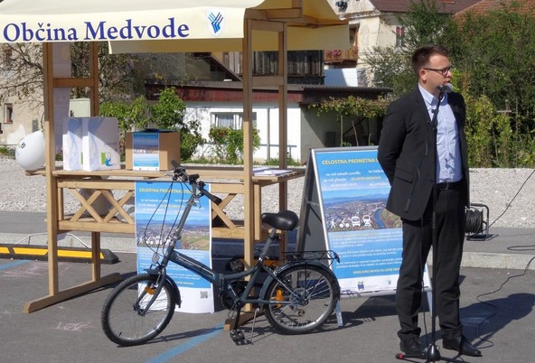 Dan brez avtomobila v Medvodah: Znani nagrajenci nagradne ankete Celostne prometne strategije Občine Medvode