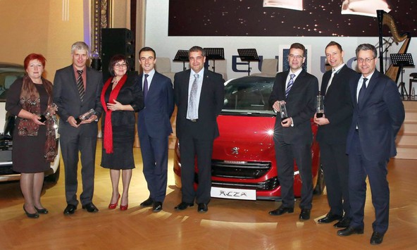 Peugeot Slovenija: Nagrajeni Peugeotovi koncesionarji