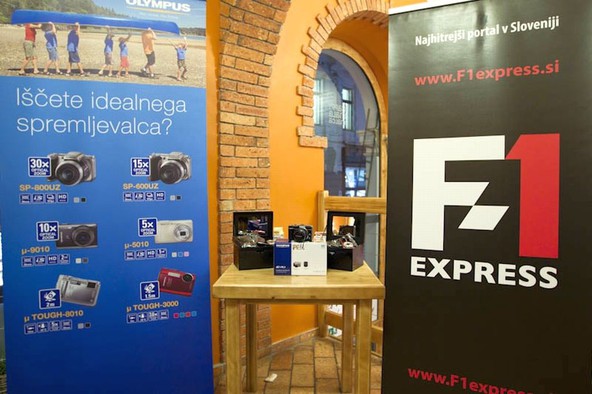 Portal F1express.si: Zaključna podelitev nagradne igre SMS dirka do fotoaparata