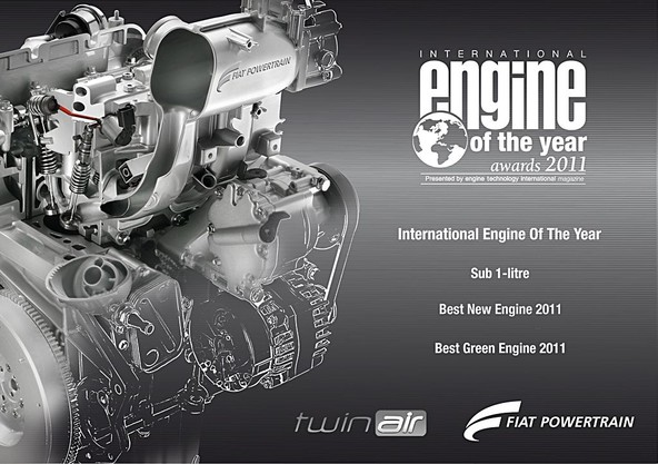 “International Engine of the Year”: Zmagoslavje Fiata in Ferrarija na podelitvi nagrad
