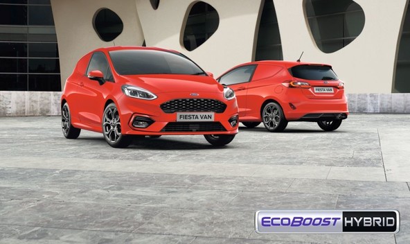 Ford Fiesta Van EcoBoost Hybrid: Novo Fiesto Van bo možno naročiti od avgusta naprej