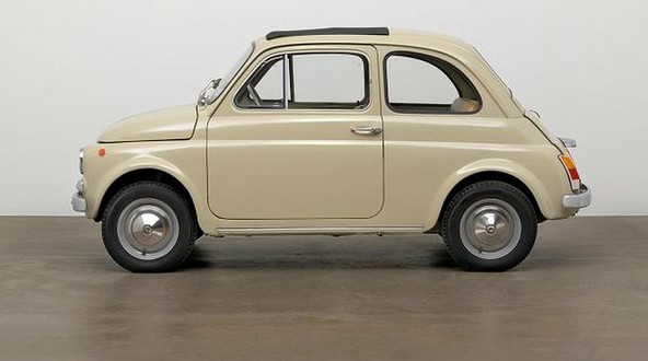 FIAT 500 : Odslej tudi v newyorškem Muzeju moderne umetnosti