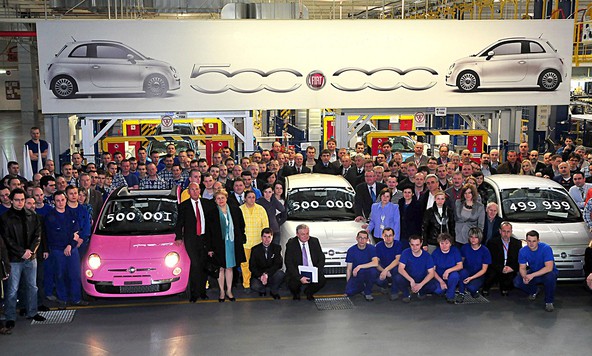 Fiat Automobiles: Iz proizvodnje pripeljal 500.000. fiat 500