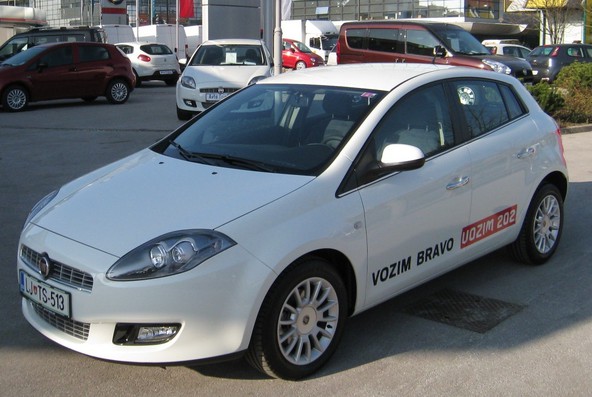 Fiat bravo & Val 202: Današnja akcija v Kranju