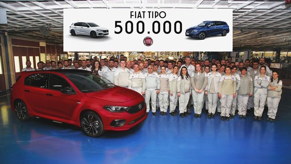 Fiatova tovarna Bursa v Turčiji: Fiat Tipo dosegel mejnik 500.000 proizvedenih vozil