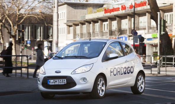 FORD2GO: Nemški Ford napovedal novo storitev skupne rabe vozil