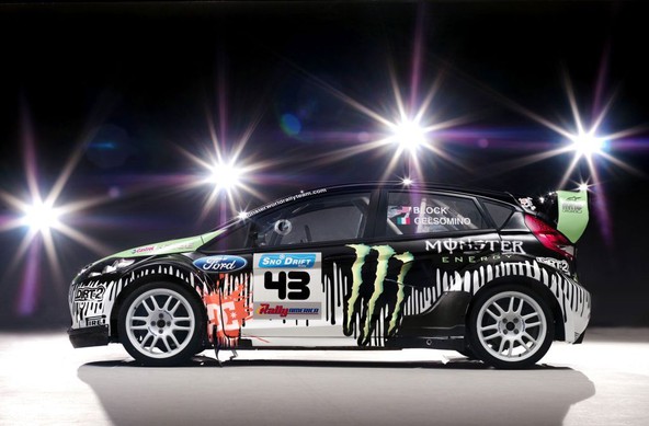 Ford fiesta monster Rally Amerika : Ken Block in dinamična fiesta 'Monster' sta pripravljena