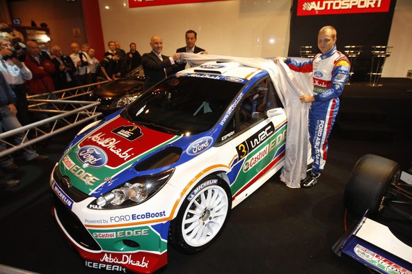 Ford Fiesta RS WRC: Premierno na Arctic Lapland Rallyu na Finskem