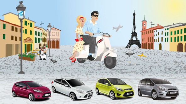Summit motors Ljubljana: V romantični Pariz z novim Fordom