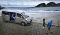 Ford & nogomet na plaži: Špansko vadbeno igrišče za nogomet na plaži