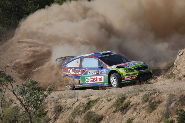 Ford focus RS WRC : Super-močan focus se na Švedskem vrača v akcijo