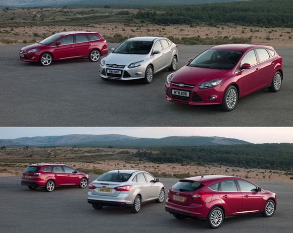 Ford focus: Dinamično oblikovanje in izjemna paleta pametnih novih tehnologij