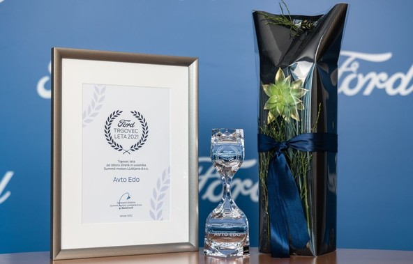 Avto Edo, Avto Rajh in Avtocenter Krbavac: 'Fordov trgovec leta' in  'Fordova serviserja leta' po izboru strank