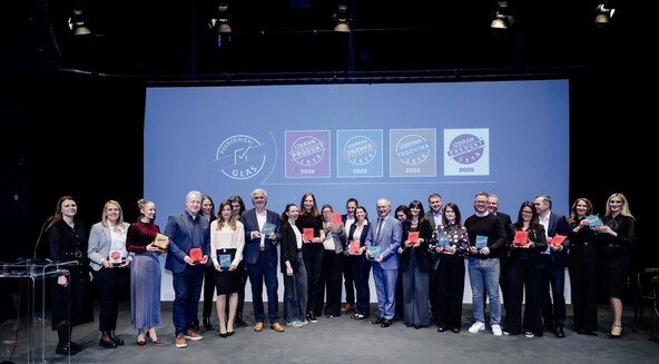 Izbran produkt leta 2026: Kava Na poti, Petrol GO, Fresh Petrol in Q Max znova prejeli prestižni naziv 