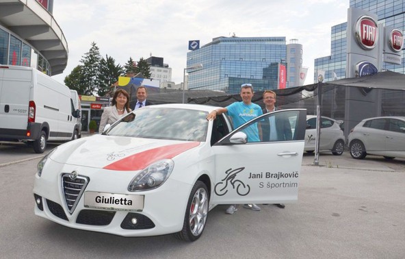 Avto Triglav: Jani Brajkovič vozi Alfo Romeo Giulietta 1.4 TB Multiar