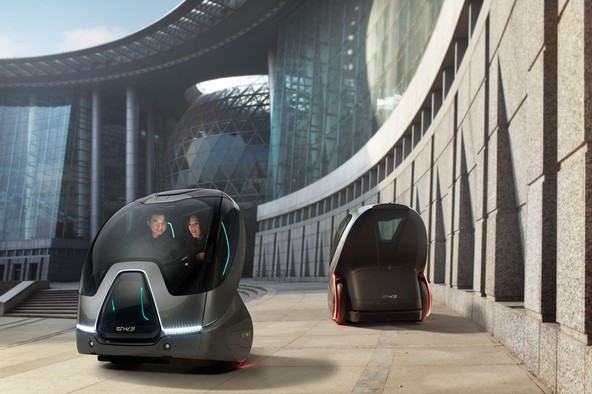 GM EN-V: Vizija prihodnosti urbane mobilnosti